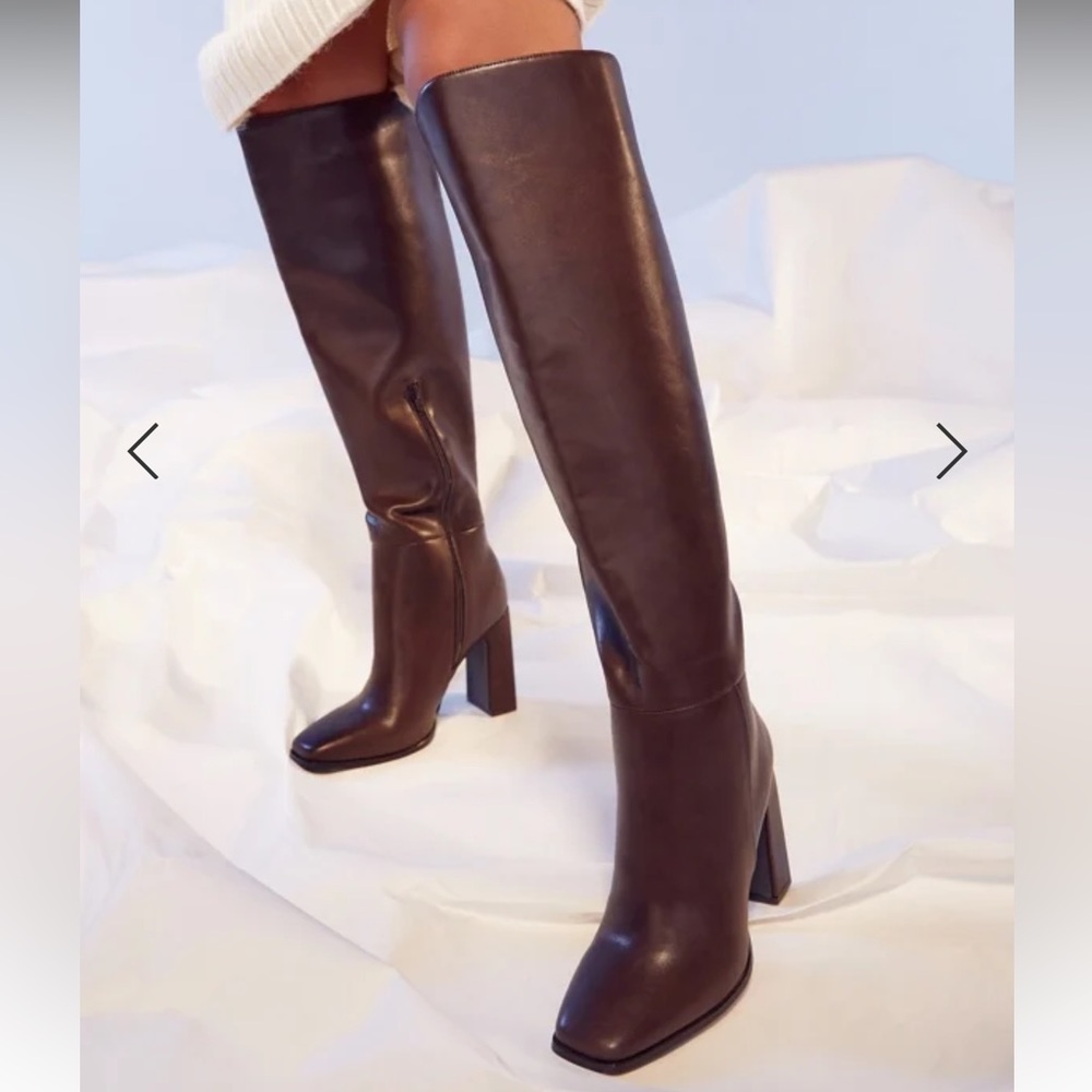 Chocolate brown boots
